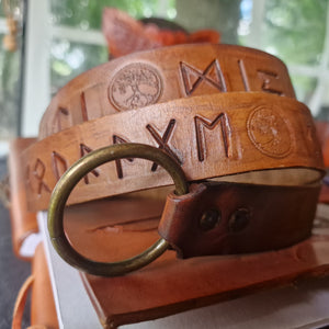 Leather Belt Stamping/Carving Workshop (DEPOSIT ONLY) Sunday 27th July 2025 (15:00)