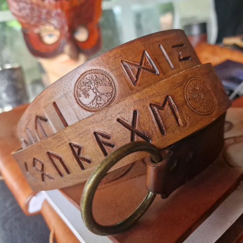 Leather Belt Stamping/Carving Workshop (DEPOSIT ONLY) Friday 24th July 2026 (12:30)