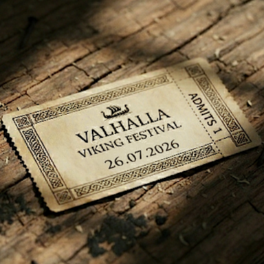 Valhalla Viking Festival - Sunday Festival Ticket