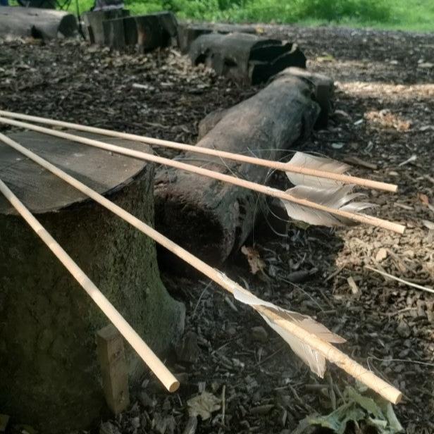 Traditional Arrow-Making Workshop (DEPOSIT ONLY) Friday 25th July 2025 (14:00)