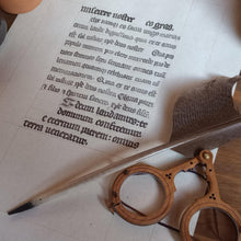 Load image into Gallery viewer, Medieval Calligraphy workshop Friday 24th July 2026 (13:15) DEPOSIT