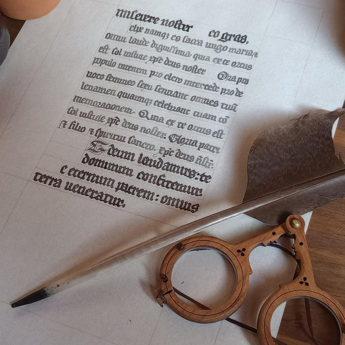 Medieval Calligraphy workshop Sunday 27th July 2025 (13:15) DEPOSIT