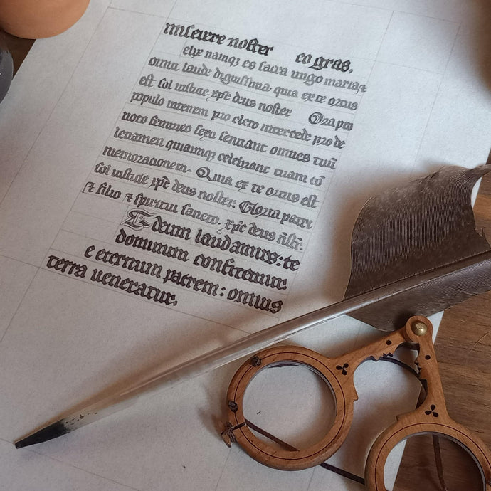 Medieval Calligraphy workshop Saturday 26th July 2025 (13:15) DEPOSIT