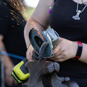 valhalla viking festival 2021 blacksmith blacksmithing workshop experience 2021