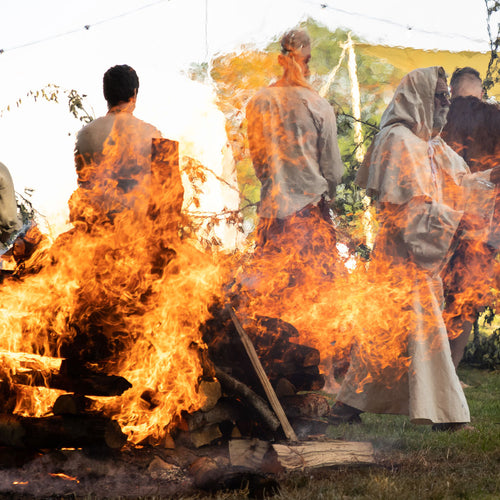 valhalla viking festival basingstoke 2021 fire walking experience