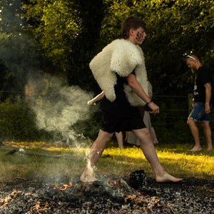 valhalla viking festival basingstoke 2021 fire walking experience