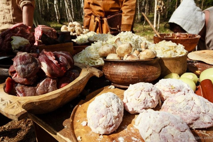 Viking festival food